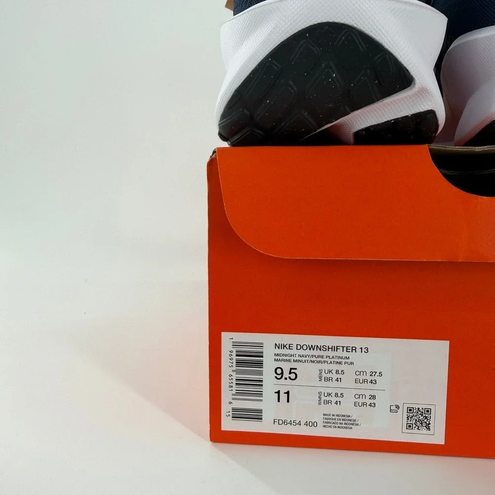 Nike Downshifter 13 Mens 9.5 Midnight Navy Running Shoes FD6454-400 New